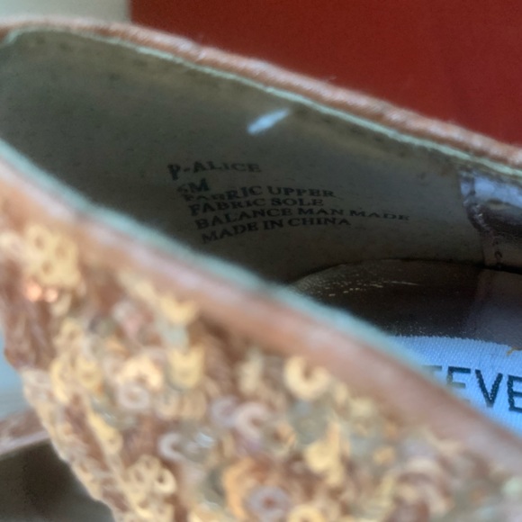 Steve Madden Sequin High Heels - Picture 6 of 7